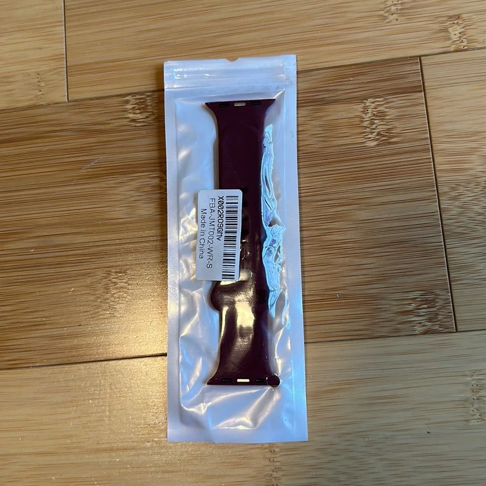 Apple Watch Wristband (Miscellaneous Brand) Burgundy